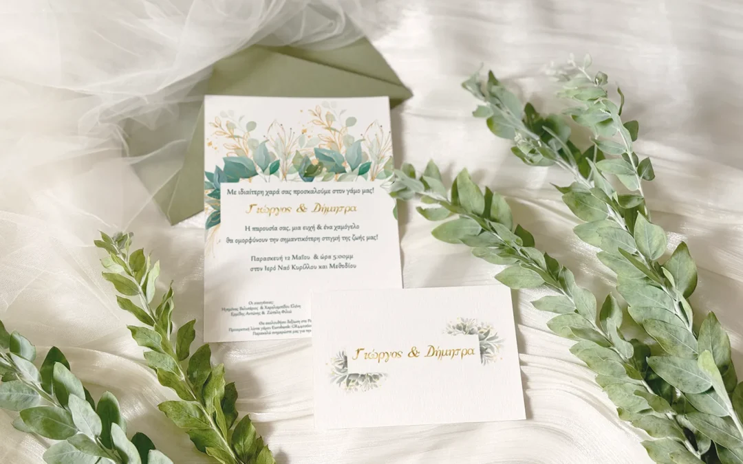 Προσκλητήριο Γάμου